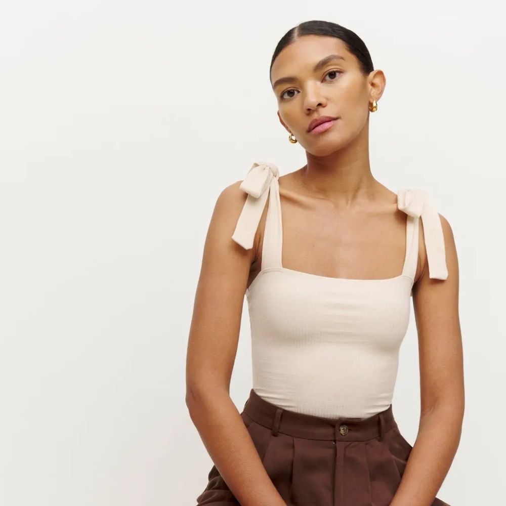 Reformation Canyon Tie Strap Top